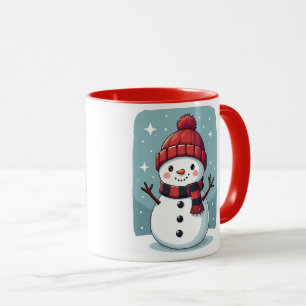 Chibi Snowman Tasse