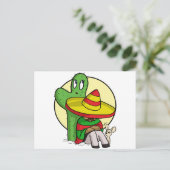 Chibi Sombrero Postkarte (Stehend Vorderseite)