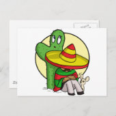 Chibi Sombrero Postkarte (Vorne/Hinten)