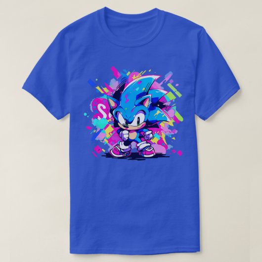 chibi sonic TShirt (Design vorne)