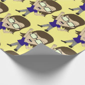 Chibi Sonic_Zeph Geschenkpapier (Ecke)