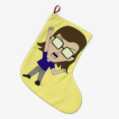 Chibi Sonic_Zeph Großer Weihnachtsstrumpf (Vorderansicht (hängend))