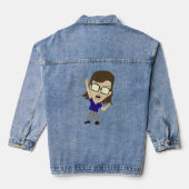 Chibi Sonic_Zeph Jeansjacke (Rückseite)