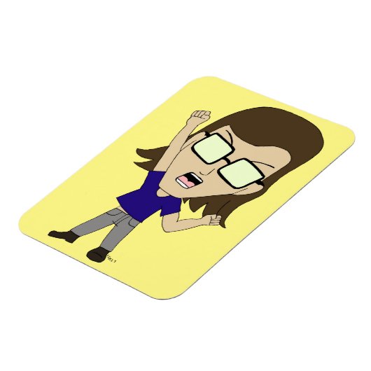 Chibi Sonic_Zeph Magnet (Linke Seite)