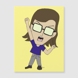 Chibi Sonic_Zeph Magnetkarte