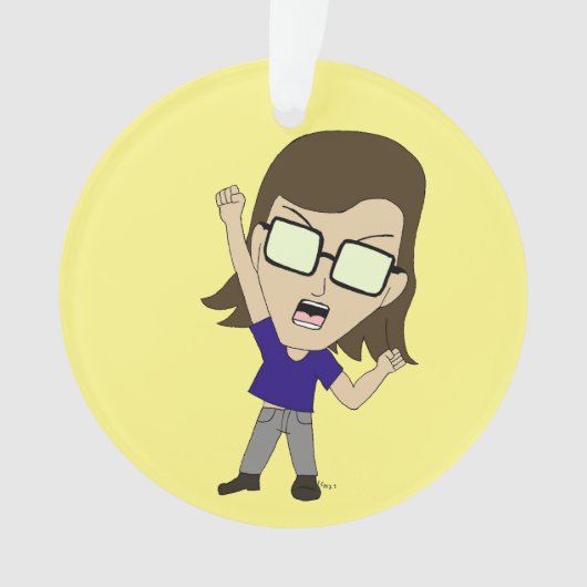 Chibi Sonic_Zeph Ornament (Vorderseite)