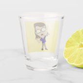 Chibi Sonic_Zeph Schnapsglas (Rückseite)