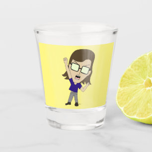 Chibi Sonic_Zeph Schnapsglas