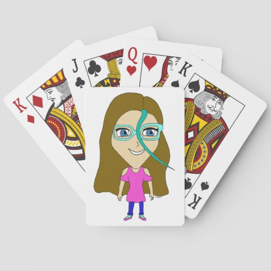 Chibi  spielkarten (Rückseite)