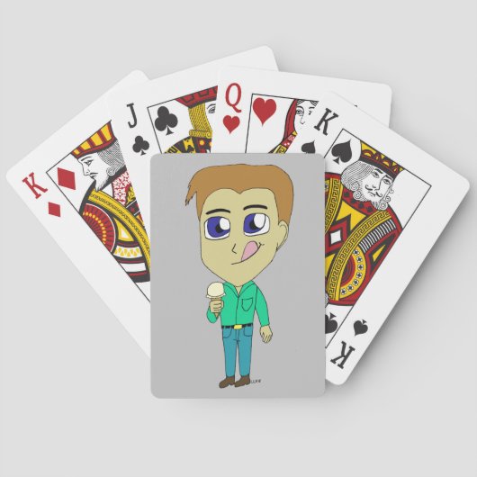 Chibi spielkarten (Rückseite)