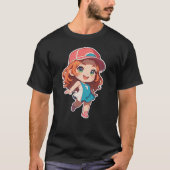 Chibi Sporty T-Shirt (Vorderseite)