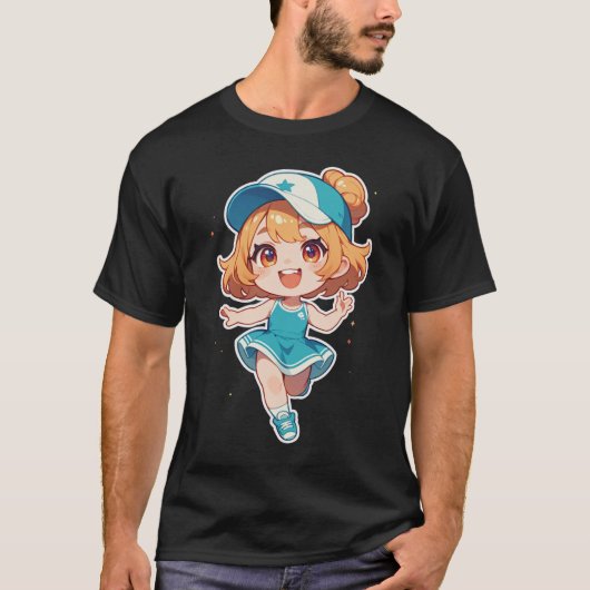 Chibi Sporty T-Shirt (Vorderseite)