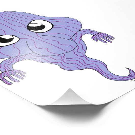 Chibi-Stil Fotodruck (Ecke)