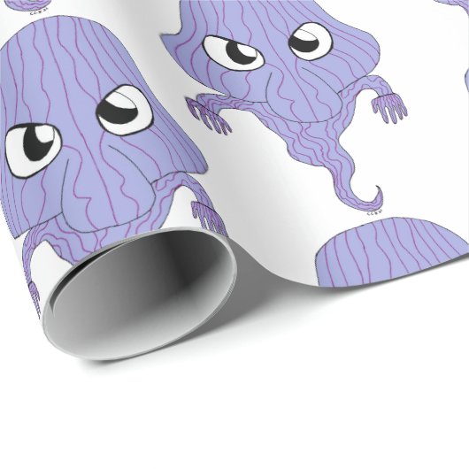 Chibi-Stil Geschenkpapier (Rolleneckpunkt)