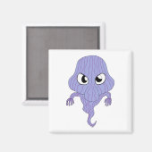 Chibi-Stil Magnet (Vorderseite/Rückseite)