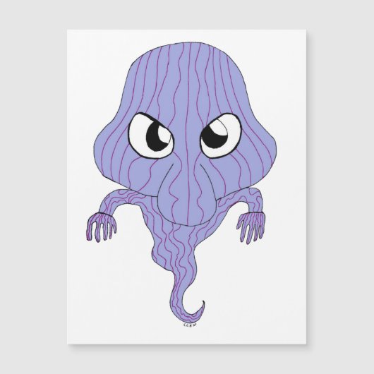 Chibi-Stil Magnetkarte (Vorderseite)