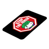 Chibi "Stopp the Joker" Unterschrift Magnet (Linke Seite)