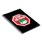 Chibi "Stopp the Joker" Unterschrift Notizblock (Rechte Seite)