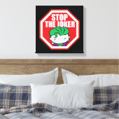 Chibi "Stoppt den Joker" Schild (Insitu (Schlafzimmer))