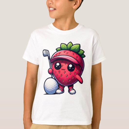 Chibi Strawberry Swing Master T-Shirt (Vorderseite)