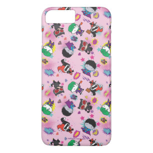 Chibi Super Villain Action Pattern Case-Mate iPhone Hülle