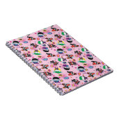 Chibi Super Villain Action Pattern Notizblock (Rechte Seite)