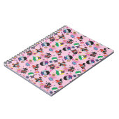 Chibi Super Villain Action Pattern Notizblock (Linke Seite)