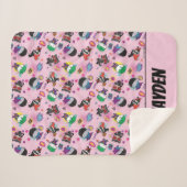 Chibi Super Villain Action Pattern Sherpadecke (Vorderseite (Horizontal))