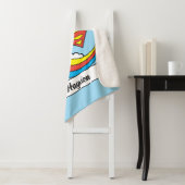 Chibi Supergirl Flying Rainbow Sherpadecke (Beispiel)