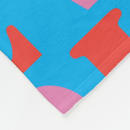 Chibi Supergirl-LIEBE Fleecedecke (Ecke)