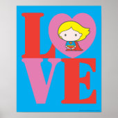 Chibi Supergirl-LIEBE Poster (Vorne)
