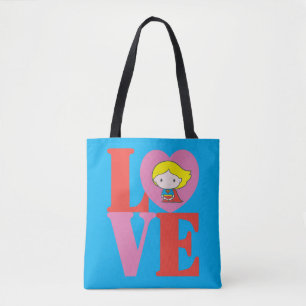 Chibi Supergirl-LIEBE Tasche