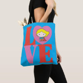 Chibi Supergirl-LIEBE Tasche (Von Nahem)