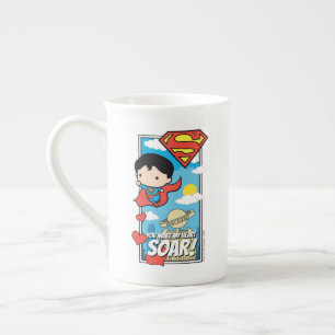 Chibi Superman - Du lässt mein Herz so hochfliegen Porzellantasse
