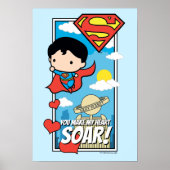 Chibi Superman - Du machst mein Herz zu Valentine Poster (Vorne)