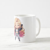 Chibi Süße Kaffeetasse (VorderseiteRechts)