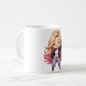 Chibi Süße Kaffeetasse (Vorderseite Links)