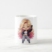 Chibi Süße Kaffeetasse (Mittel)