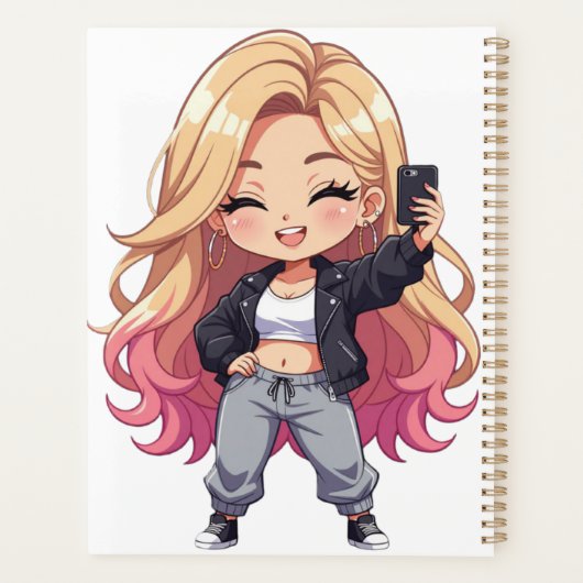 Chibi Süße Planer (Rückseite)