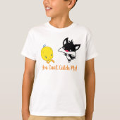 Chibi SYLVESTER™ Chasing TWEETY™ T-Shirt (Vorderseite)