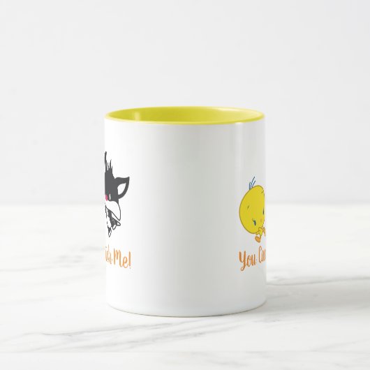 Chibi SYLVESTER™ Chasing TWEETY™ Tasse (Zentrum)