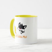 Chibi SYLVESTER™ Chasing TWEETY™ Tasse (Vorderseite Links)