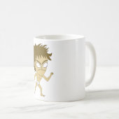 Chibi-T - Shirt Kaffeetasse (VorderseiteRechts)