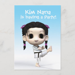 Chibi Taekwondo Einladung