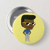 Chibi-Taste Button (Vorne & Hinten)