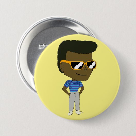 Chibi-Taste Button (Vorne & Hinten)