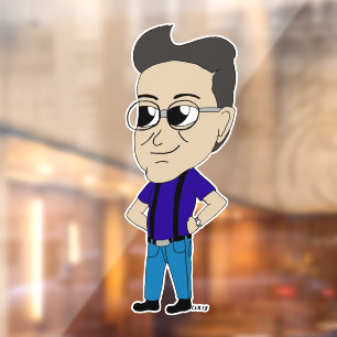 Chibi-Taste Fensteraufkleber