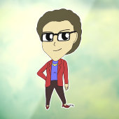 Chibi-Taste Fensteraufkleber (Blatt 3)