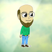 Chibi-Taste Fensteraufkleber (Blatt 3)