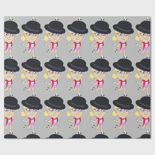 Chibi-Taste Geschenkpapier (Flach)